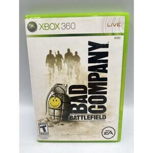 Battlefield Bad Company Microsoft Xbox 360 Complete With Manuel CIB